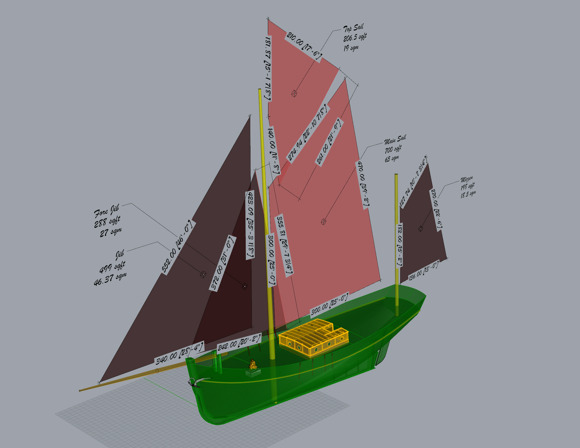 A sail plan!